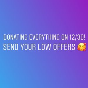 Closet closing soon!! Send your offers!